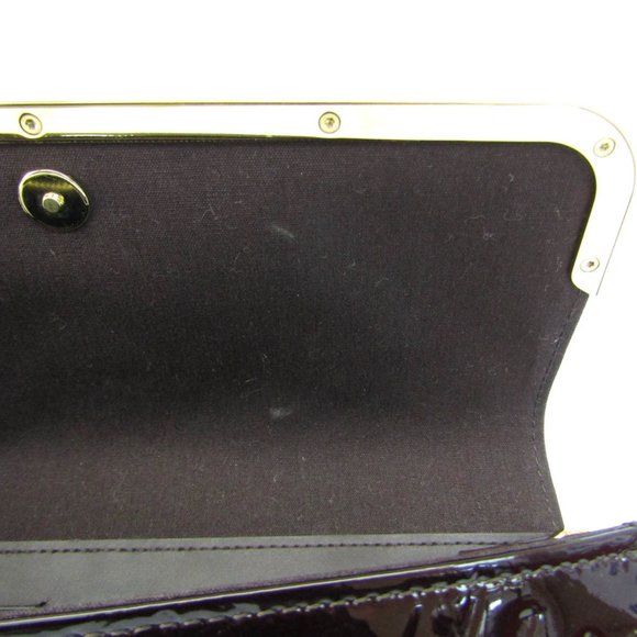 Louis Vuitton Monogram Vernis Rossmore MM M91549 Women's Shoulder Bag Amarante - Picture 9 of 12